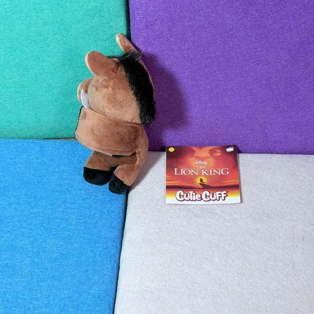 Disney The Lion King Pumbaa Cutie Cuff Slap Bracelet Plush